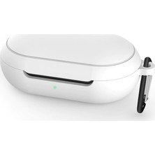 Microsonic Samsung Galaxy Buds Mat Silikon Kılıf Beyaz