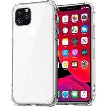 Tekno Grup Apple iPhone 12 Max (6.1'') Kılıf Ultra Korumalı Anti Shock Kılıf + Tam Kaplayan 5D Cam Ekran Koruyucu Şeffaf