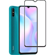 Tekno Grup Xiaomi Redmi 9A Tam Kaplayan 9H Fiber Nano Ekran Koruyucu Siyah