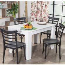 Mobetto Arda / Efes Mutfak Masa Takımı - Siyah