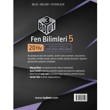 Tudem Yayınları 5. Sınıf Fen Bilimleri 3 Boyut Föy