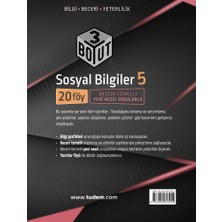 Tudem Yayınları 5. Sınıf 3 Boyut Sosyal Bilgiler