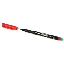 Inox CD Kalemi Silgili M Uç 1.5mm 12'li Kırmızı