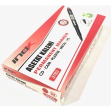 Inox CD Kalemi Silgili M Uç 1.5mm 12'li Kırmızı