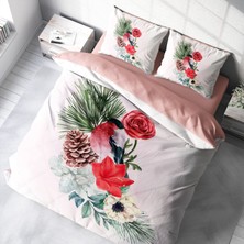 Monohome Small Birdy 3D Pamuk Saten Çift Kişilik Nevresim Takımı