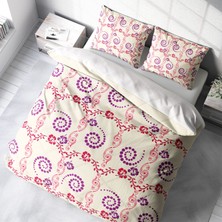 MonoHome Hypnosis 3D Pamuk Saten Çift Kişilik Nevresim Takımı