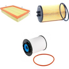 Bosch Filtre Bakım Seti Opel Mokka 1.6 Dci Dizel 2015 - 2016 Hava + Yağ F.+ Yakıt Filtre Bosch