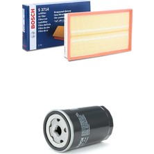 Bosch Filtre Bakım Seti Skoda Octavia 1.6 Benzinli 2000-2004 Hava + Yağ Filtre