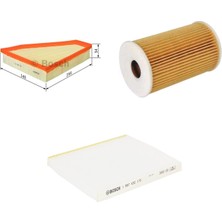 Bosch Filtre Bakım Seti Kia Rio 1.4 Dizel 2012+ Hava + Yağ F.+ Polen Sardes