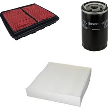 Bosch Filtre Bakım Seti Honda Cıvıc 1.6 1996-2001 Benzinli Hava + Yağ F.+ Polen Bosch