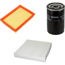 Bosch Filtre Bakım Seti Honda Cıvıc 1.4 1996-2001 Benzinli Hava + Yağ F.+ Polen Bosch
