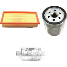 Filtre Bakım Seti Land Rover Freelander 1.8 2000-2005 Hava + Yağ F.+ Yakıt Filtre Bosch