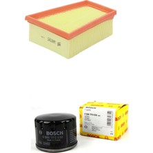 Bosch Filtre Bakım Seti Renault Megane I 1.6 Benzinli 107 Bg 1998-2002 Hava + Yağ Filtre