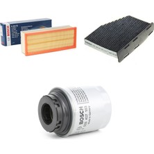 Bosch Filtre Bakım Seti Volkswagen Tiguan 1.4 Tsi 150-160 Beygir Hava + Yağ F.+ Polen Sardes