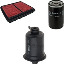Bosch Filtre Bakım Seti Honda Cıvıc 1.6 1996-2001 Benzinli Hava + Yağ F.+ Yakıt Filtre Bosch