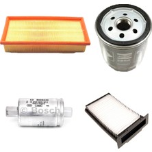 Filtre Bakım Seti Land Rover Freelander 1.8 2000-2005 Hava + Yağ F.+ Yakıt Filtre + Polen Bosch