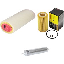 Bosch Filtre Bakım Seti Land Rover Freelander 2.0 Td4 112 Beygir Hava + Yağ F.+ Yakıt Filtre Bosch