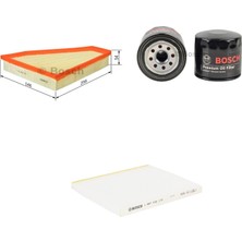 Bosch Filtre Bakım Seti Kia Rio 1.4 Cvvt Benzinli 2012+ Hava + Yağ F.+ Polen Sardes