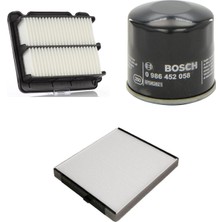 Bosch Filtre Bakım Seti Chevrolet Kalos 1.2 1.4 Benzinli Hava + Yağ F.+ Polen Bosch