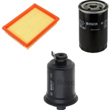 Bosch Filtre Bakım Seti Honda Cıvıc 1.4 1996-2001 Benzinli Hava + Yağ F.+ Yakıt Filtre Bosch
