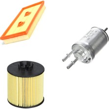 Bosch Filtre Bakım Seti Volkswagen Jetta 1.6 Fsı 115 Bg 2006-2010 Benzin Hava + Yağ F.+ Yakıt Filtre Bosch