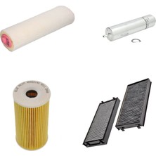 Bosch Filtre Bakım Seti Bmw X5 E53 3.0 D 2006+ 235 Beygir Hava + Yağ F.+ Yakıt Filtre + Polen Sardes