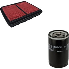 Bosch Filtre Bakım Seti Honda Cıvıc 1.6 1996-2001 Benzinli Hava + Yağ Filtre