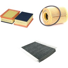 Bosch Filtre Bakım Seti Peugeot 307 1.6 Benzinli Hava + Yağ F.+ Polen Bosch