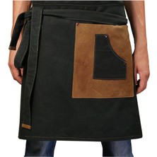 Medusa Forma Belden Önlük Master Şef - Barista - Aşçı - Kuaför - Tattoo - Mutfak - Chef Garson Önlüğü Taba