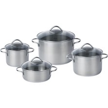 Fissler Vienna Çelik Tencere Takımı 4 Parça