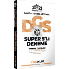 Yediiklim Yayınları 2021 Prestij Serisi ALES Tamamı Çözümlü Süper 5 Deneme