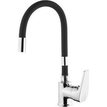 Arçe Mutfak Evye Bataryası Siyah Renkli