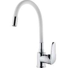 Arçe Mutfak Evye Bataryası Beyaz Renkli