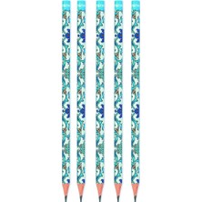 Fatih Seramik Desenli Kurşun Kalem 5'li