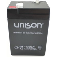 Unison 4V 8 Amper Unıson Kuru Akü