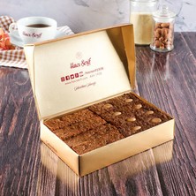 Geleneksel Cevizli - Bademli Şam Tatlısı (1000g Gold Kutu)