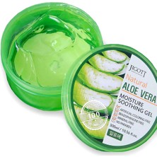 Jigott %100 Saf Aloe Vera Moisture Soothing Gel - Yoğun Nemlendirici Yatıştırıcı Bakım Jeli Büyük Boy