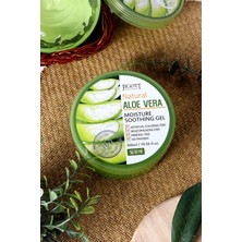 Jigott %100 Saf Aloe Vera Moisture Soothing Gel - Yoğun Nemlendirici Yatıştırıcı Bakım Jeli Büyük Boy