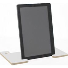 Wuw Karlı Sokakta Yürüyüş Tablo Mdf Yatay ve Dikey Baskılı Tablet Tutucu Stand