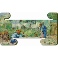 Wuw Van Gogh First Steps Mdf Yatay ve Dikey Baskılı Tablet Tutucu Stand