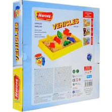 Heroes KUM-010 Heroes Kum Havuzuaraç Kalıpları 500 gr Kumlu Set