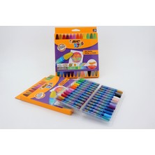 Bic Pastel Boya 24 Renkli 2'li Takım