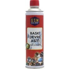 GSM Solvent Baskı Devre Asiti (Demir Iıı Klorür) 500 ml