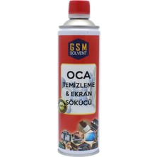 GSM Solvent Oca Temizleme & Ekran Sökücü Sıvı 600 ml