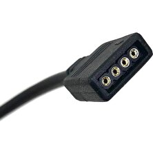 Alfais 4375 Rgb Şerit 4 Pin LED Çoklayıcı Splitter Tek Kumanda 3 Çıkış