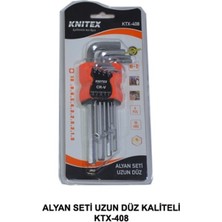 Knitex KTX-408 Alyan Takımı 9 Parça Uzun