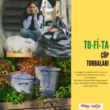 To-Fi-Ta Orta Boy Çöp Torbası 20'li 55 x 60 cm