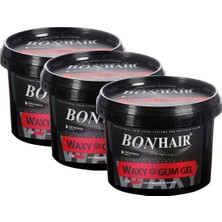 Bonhair Waxy Gum Gel Waxlı Saç Jölesi 3 x 750 ml