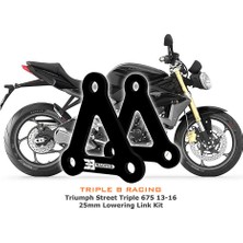 Triple B Racing 3b Racing - Triumph Street Triple 675 S/ R /rx 25 mm Alçaltma Kiti