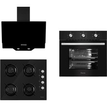 Ferre Black Eko Uehara 3'lü Ankastre Set (6004-S2140-D003)